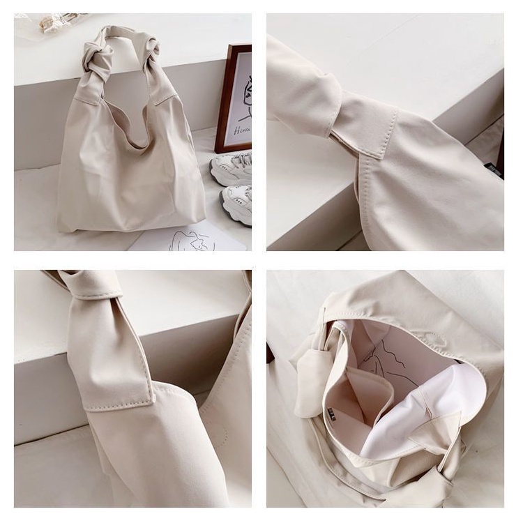 Túi Đeo Vai Cỡ Lớn Bằng Nylon Màu Sắc Đơn Giản Thời Trang Cho Nữ