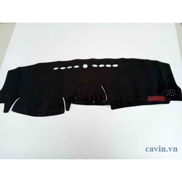 Thảm taplo nhung lông cừu xe Avante 2012 - 2015 | Thảm taplo xe Hyundai Avante