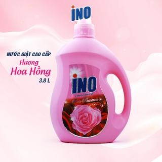 Nước giặt ino cao cấp hương hoa hồng 3.8l