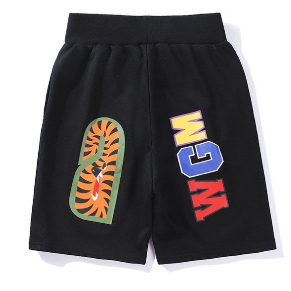 21SS New Bape Fashion Jogger Shorts Men Women Elastic tie Casual Beach Short Pants