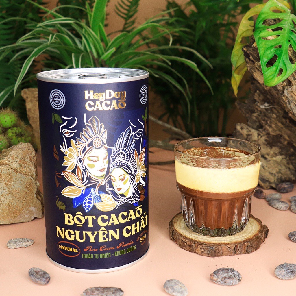 Bộ sản phẩm cacao "Thật" Heyday Cacao