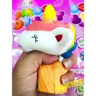 SQUISHY KEM CÁ NGỰA NHẮM MẮT TO