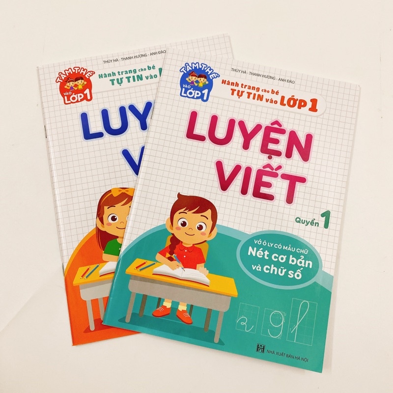 Sách Luyện Viết hành trang cho bé vào lớp 1 (2 quyển)