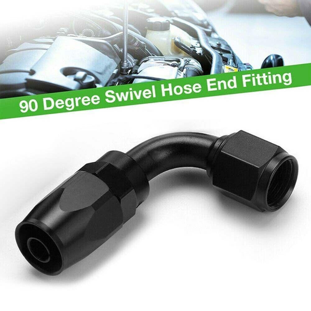 Đầu Nối Ống Dẫn Nhiên Liệu 90 Độ AN6 AN8 AN10 Chất Lượng Cao