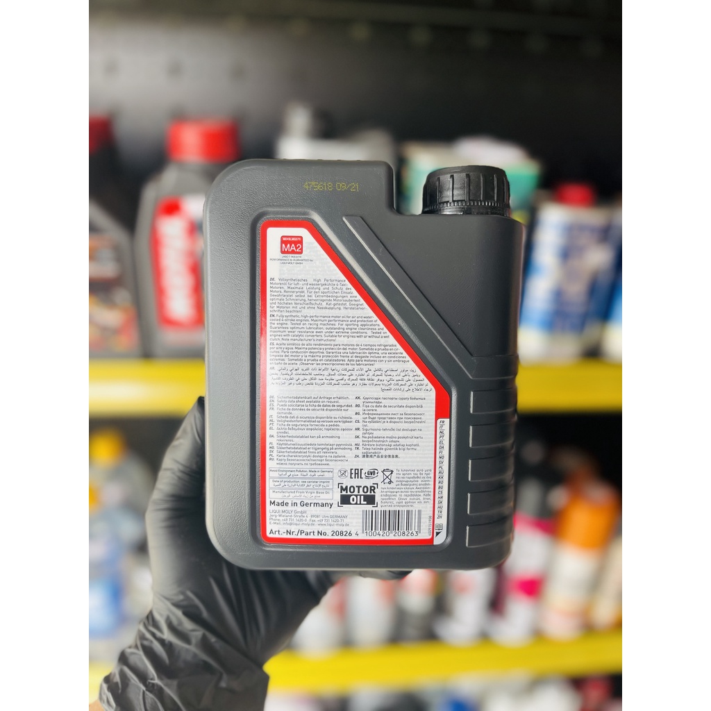 Dầu nhớt Xe Tay Ga Liqui Moly Scooter Race 10W40 1L