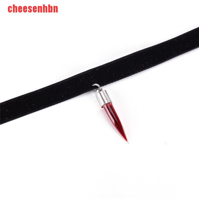 [cheesenhbn]New Choker Blood Bottle Necklace Plasma True Love Bottle Hot 1pcs Gothic Vampire