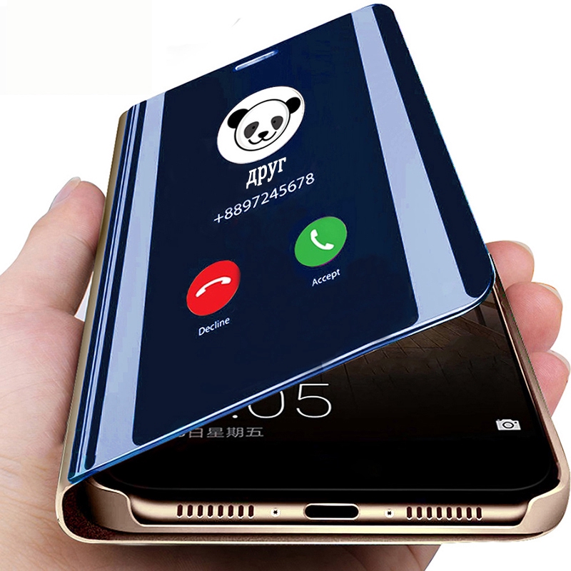 Bao Da Tráng Gương Thời Trang Cho Xiaomi Redmi Note 8 Pro 8t 7 5 6 Pro