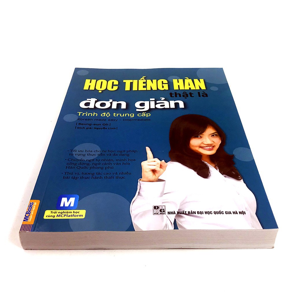 Sách - Học Tiếng Hàn Thật Là Đơn Giản - Từ Vựng Sơ Trung Cấp