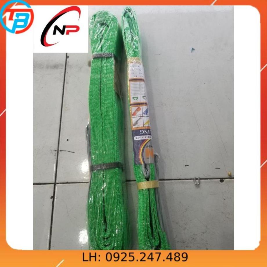 Dây bẹ cẩu hàng 2 Tấn bản rộng 50mm.kích thước dài 8 mét và 10 mét.kimkhinhatphat