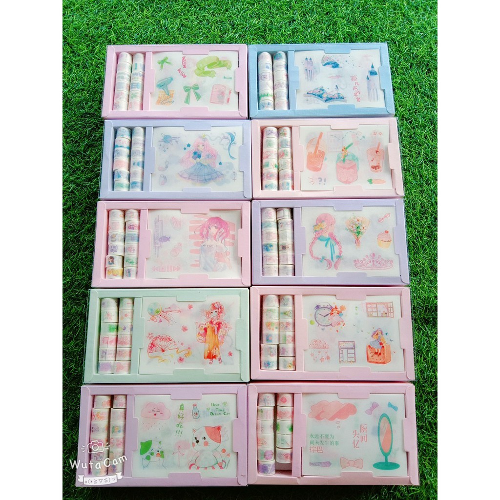 HỘP 12 WASHI 12 STICKER
