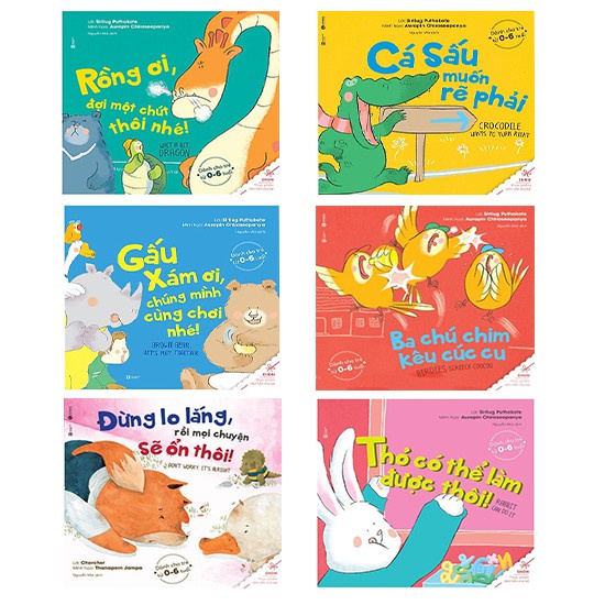 Sách - Bộ Ehon song ngữ - Trau dồi kỹ năng sống và tư duy tích cực cho bé Tặng Bookmark