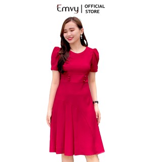 Đầm công sở thiết kế cao cấp Emvy, Sang trọng,tinh tế ,lịch sự .Phù hợp mọi hoàn cảnh ,lứa tuổi mã K65