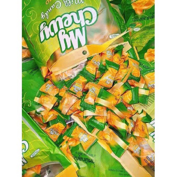 (Combo 3 bịch) Kẹo Dẻo Thái Lan My Chewy Mango- Vị Xoài- 360g