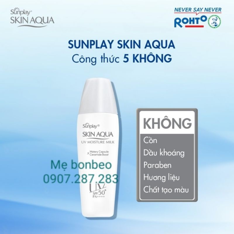 Sữa chống nắng Sunplay dưỡng da giữ ẩm SPF50+, PA++++ 30g