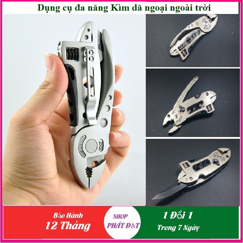 ✻❀¤Kìm đa năng dã ngoại cho dân phượt nhỏ gọn bỏ túi du lịch làm bằng thép không rỉ Jeep