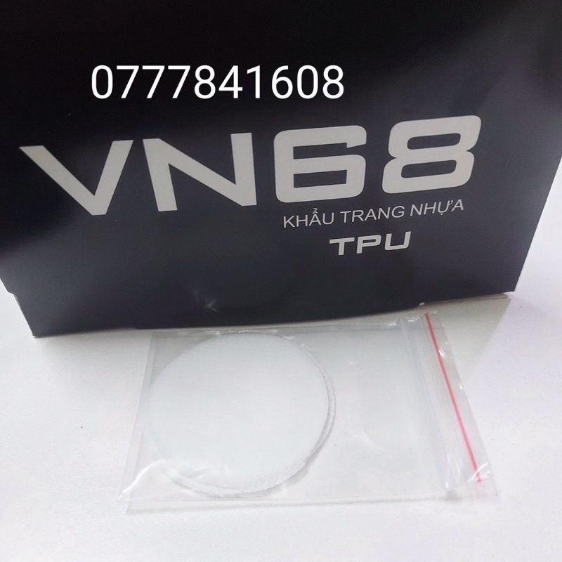 Giấy lọc kháng khuẩn dùng cho Khẩu trang VN68 (phụ kiện Khẩu trangVN68)