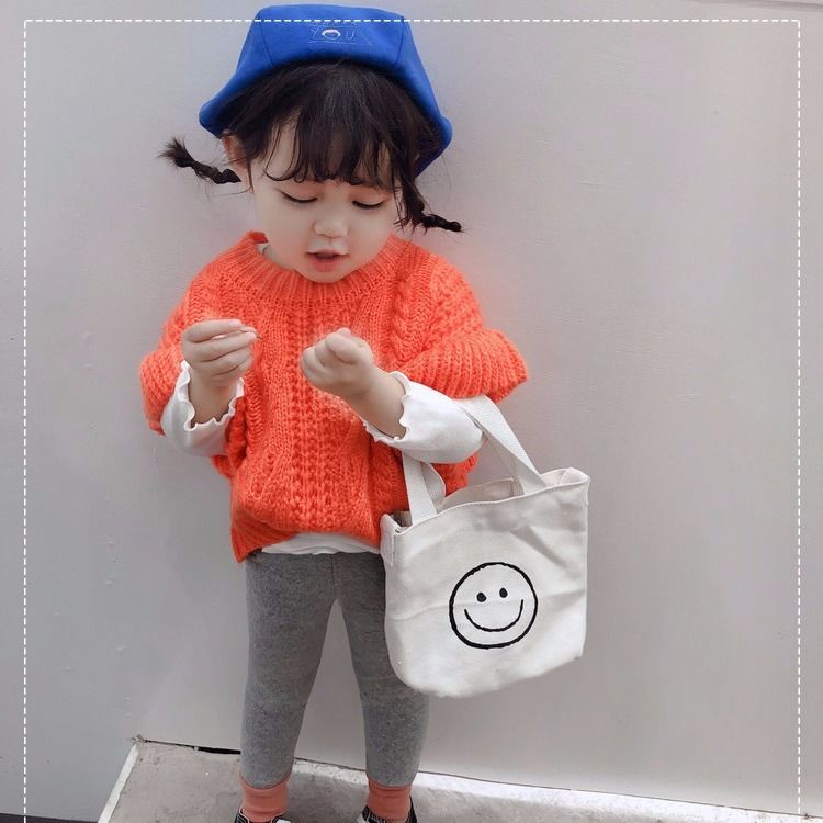 Áo Len Trẻ Em Mới Dệt Kim Hàn Quốc