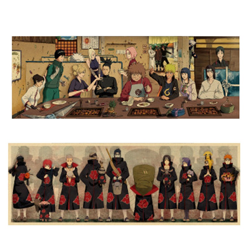 Poster Hoạt Hình Naruto Kích Thước 72.5x25cm