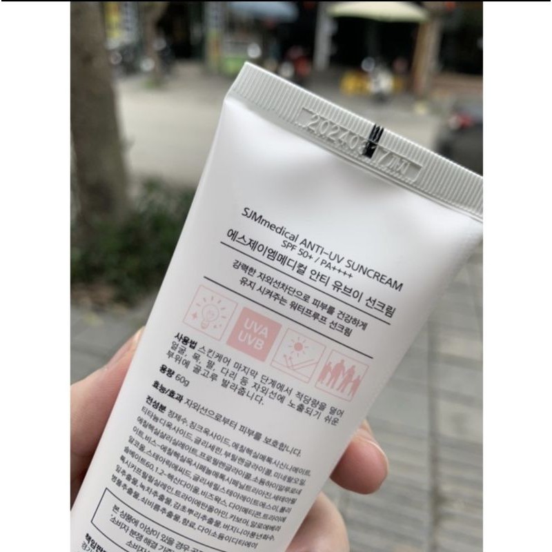⭐ Kem chống nắng làm trắng da SJM Medical Anti UV Perfect SunScreen SPF50+/PA++++ Kem chong nang⭐