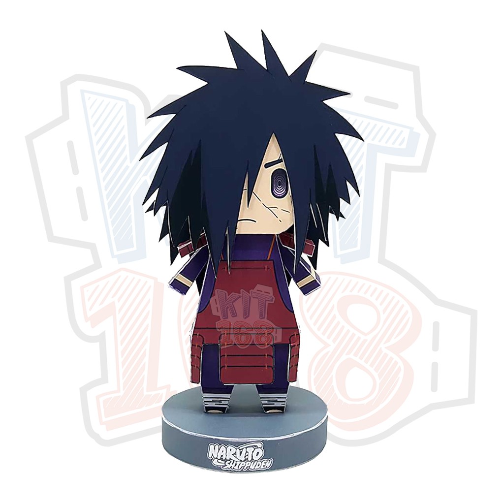 Mô hình giấy Anime Chibi Uchiha Madara ver 2 - Naruto