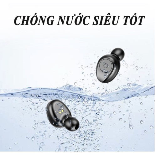 [Ver 2] Tai nghe Bluetooth AMOI F9 TWS 5.0 2021 QUỐC TẾ cảm ứng chống nước IPX5, chống ồn tích hợp sạc dự phòng | BigBuy360 - bigbuy360.vn