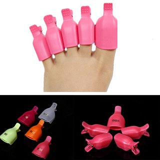Bộ kẹp ủ chân 5 chiếc trang trí chăm sóc móng làm nail