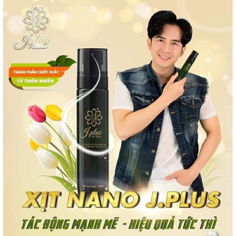 Giảm Cân Nhanh Cấp Tốc Toàn Thân Cho Nam Nữ - Giảm Béo Mỡ Bụng An Toàn Sau Sinh - Chai Xịt Nano Tan Mỡ J Plus Đan Trường