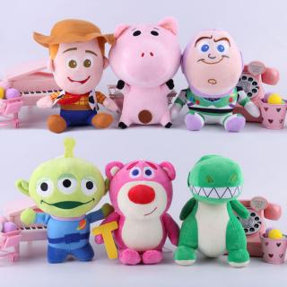 Toy Story 4 Cartoon Doll Woody BUZZ Aliens Plush Doll Đồ ChơI Trẻ Em Doll