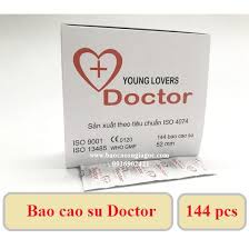 [144c](Hỏa Tốc) Bao cao su Young Lovers Doctor cho nhà nghỉ/ khách sạn/homestay