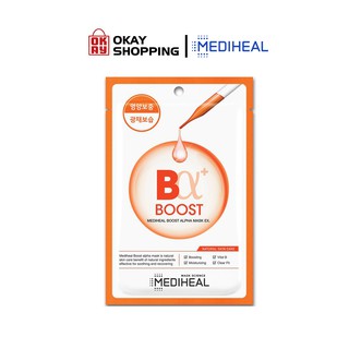 Mặt nạ đều màu da mediheal boost alpha mask ex 23ml