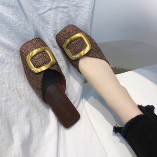 Giày sục sang chảnh 3 màu 2 kiểu ODER