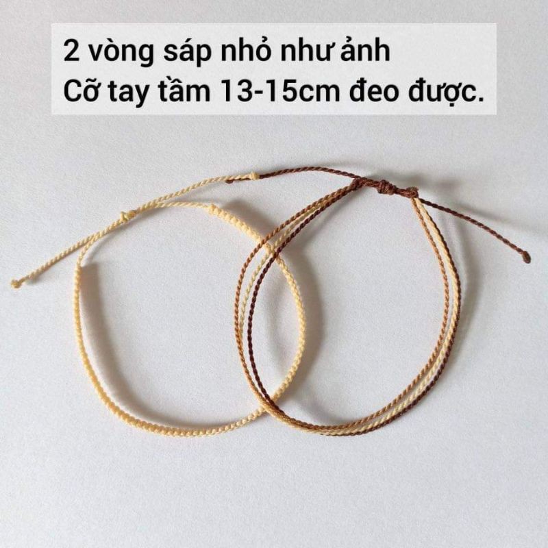 Dây sáp xoắn màu vintage [giá gốc] bó 5m