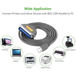 Cáp máy in USB to IEEE1284 Ugreen 20225