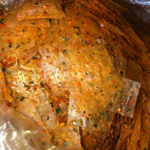 500g bánh tráng ruốc sa tế hành