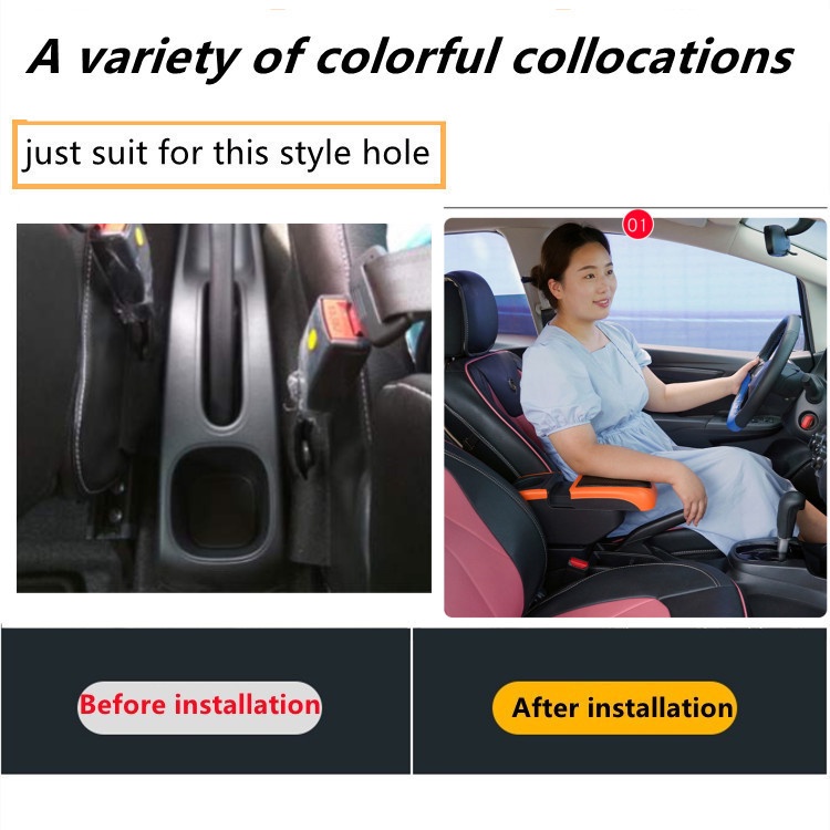 Hộp Tỳ Tay Hai Tầng Có Thể Điều Chỉnh Cho Xe Hơi TOYOTA WIGO 2017-2022 Giá Đỡ