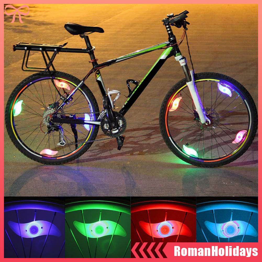 Đèn LED chống nước gắn căm xe đạp