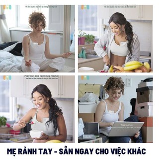 [BH 12th] Máy Hút Sữa Rảnh Tay Không Dây mini tích điện MBABY, 18 cấp độ màn hình LCD