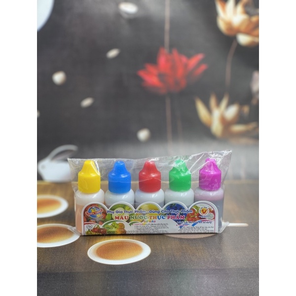 Màu thực phẩm Thiên Thành 10ml