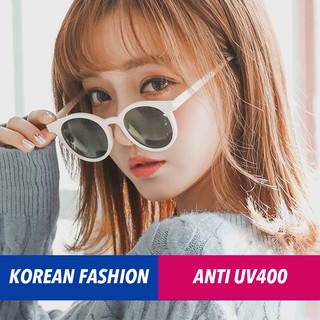 Kính mát nữ gọng tròn mới
