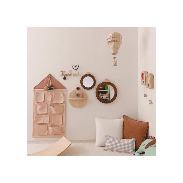Khinh khí cầu mây trang trí nhà cửa, phụ kiện chụp hình, decor ,có ảnh thật