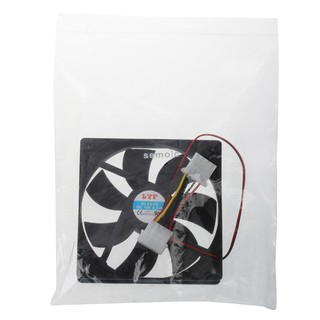 semoic Computer PC Case 4 Pin Cool Cooler Cooling Fan 120mm