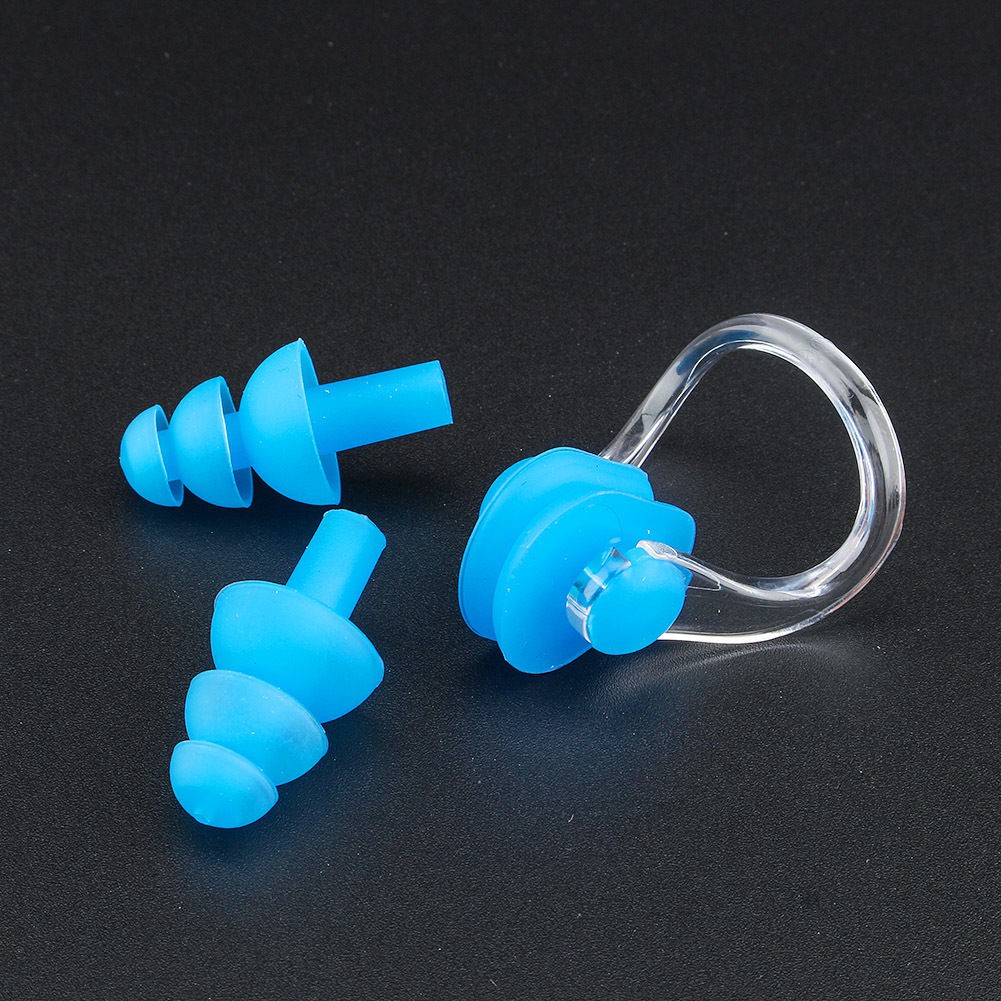 Bộ Kẹp Mũi Và Bịt Tai Đi Bơi Màu Sắc Kẹo Ngọt | BigBuy360 - bigbuy360.vn