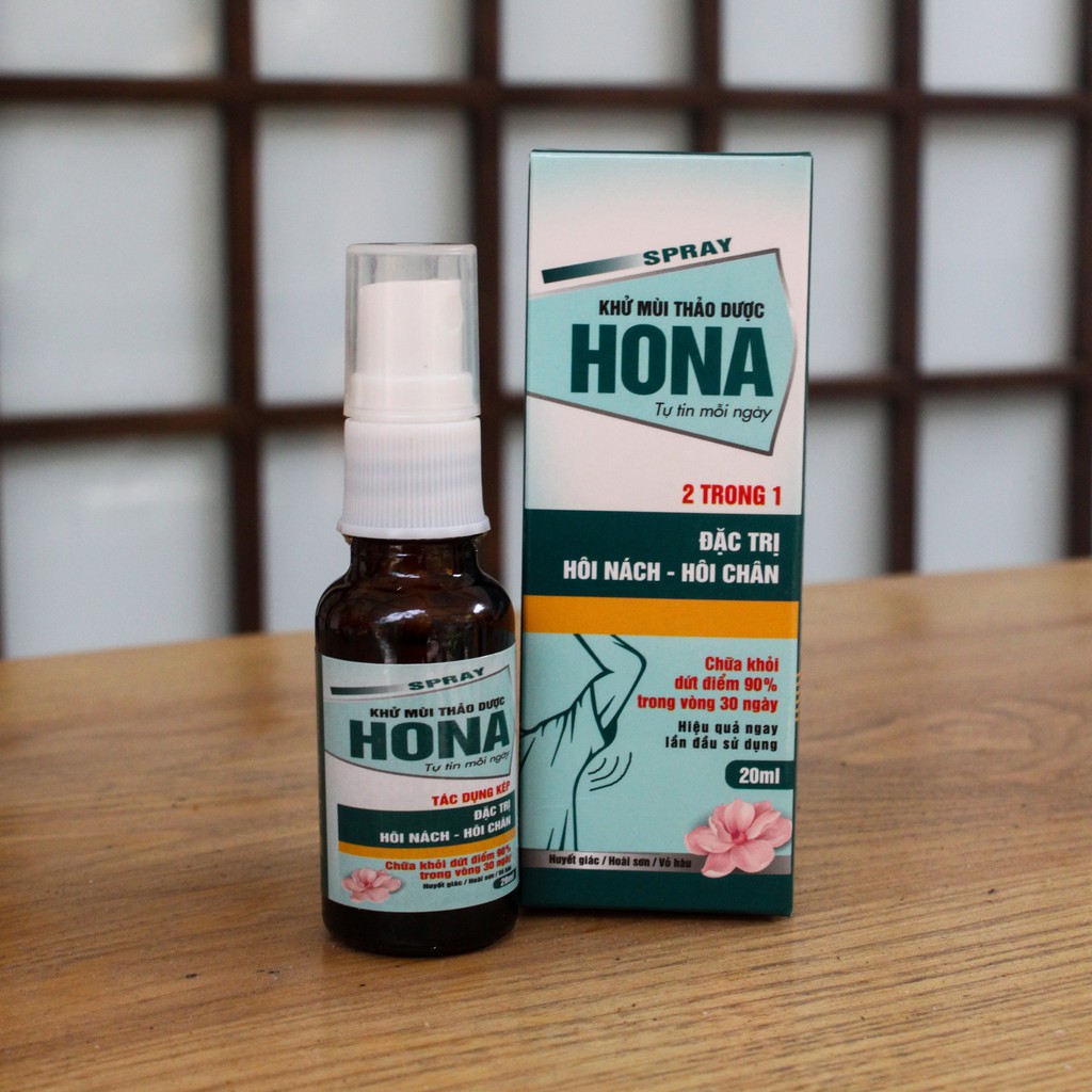 Khử Mùi Cơ Thể Thảo Dược HoNa. Hỗ trợ khử mùi cơ thể, loại bỏ tác nhân gây mùi, giảm mồ hôi | BigBuy360 - bigbuy360.vn