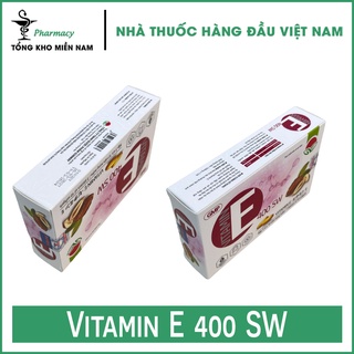 Vitamin e 400 sw - hỗ trợ bổ sung vitamin e - hộp 30 viên - tkmn