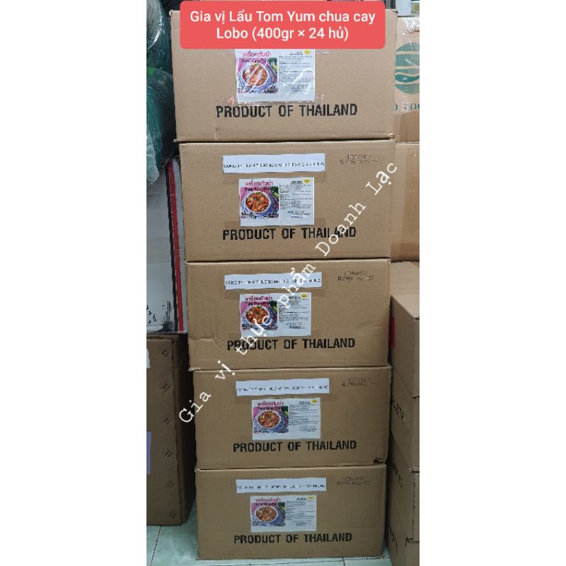 Gia vị Lẩu TomYum Lobo Thái Hủ 400gr 💥Tiết kiệm hơn gấp 2 lần so với gói!
