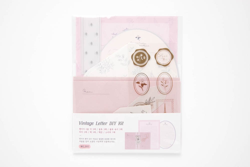 Bộ Phong Bì ARTBOX Hàn Quốc DIY Với Phong Cách Cổ Điển