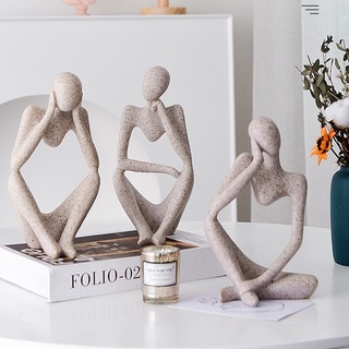 Tượng decor người suy tư - tượng người trừu tượng, phong cách Châu Âu