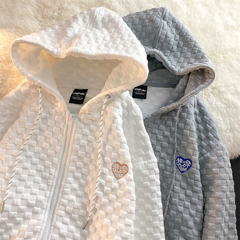 Happy-store ❤️ Áo khoác kiểu dệt kim dáng rộng kiểu Hàn thời trang xuân thu trẻ trung với 2 màu bắt mắt