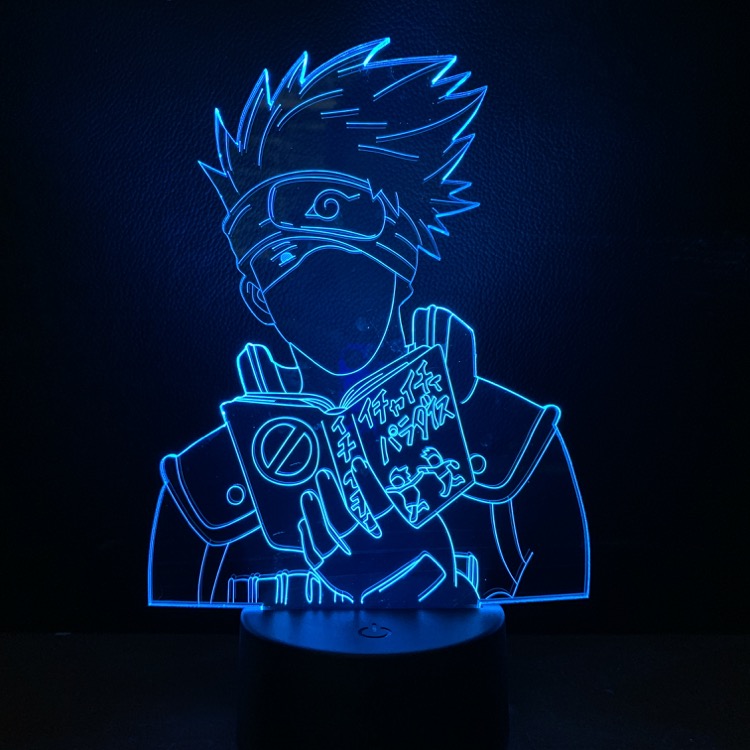 Đèn Ngủ Hình Nhân Vật Uchiha Kakashi Trong Naruto Đẹp Mắt