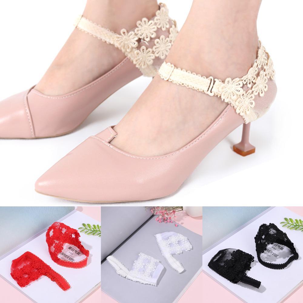 1 Cặp Dây Giày Thời Trang Đính Hoa